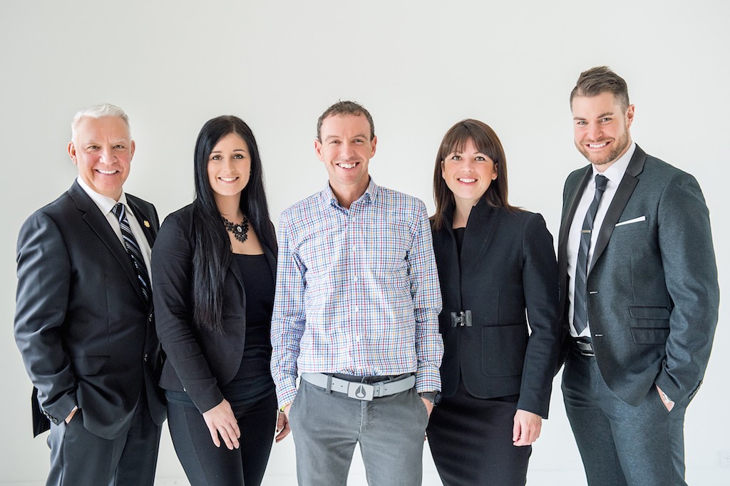 Equipe avec Christian Vachon